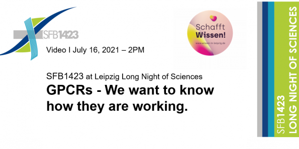 Long Night of Sciences I GPCRs – We want to know how they are working.
