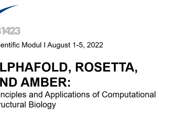 Scientific Module: ALPHAFOLD, ROSETTA, AND AMBER