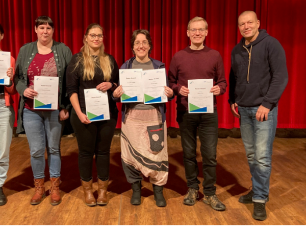 Meeting of the SFB1423 Project Leader and Members: Poster Awards